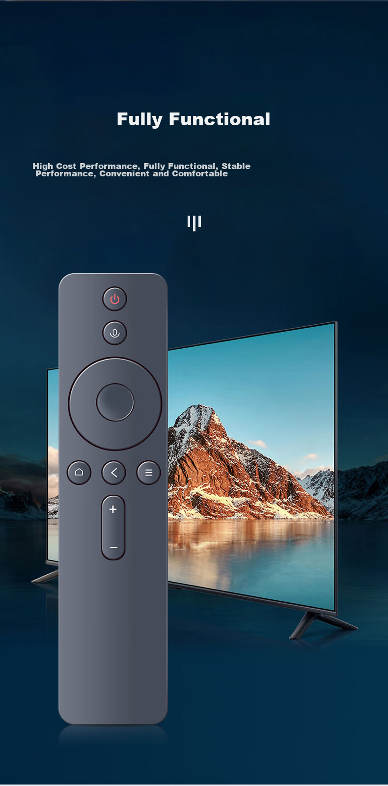 Универсальный Bluetooth пульт дистанционного управления Qinxuan для Xiaomi TV Box, проектора, поддержка голосового управления