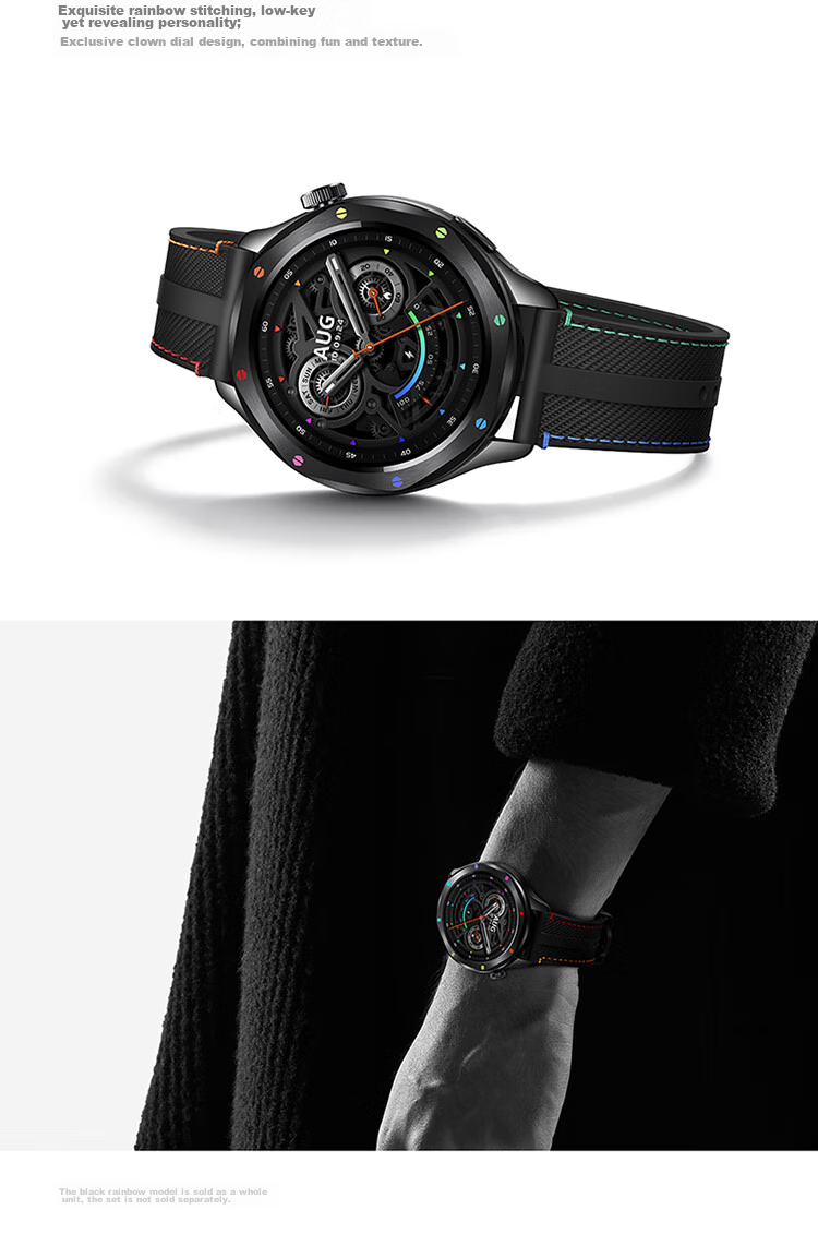 Умные часы Xiaomi Watch S4, черный, с измерением кислорода в крови и NFC