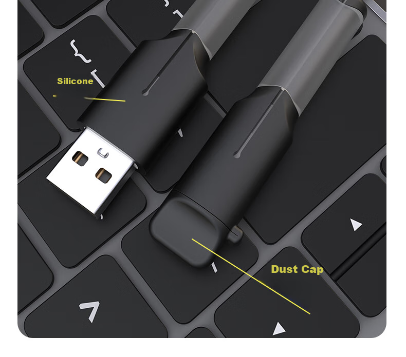 Защитный чехол для кабеля Masentek, силиконовый, для зарядных кабелей Type-C, предотвращает разрыв