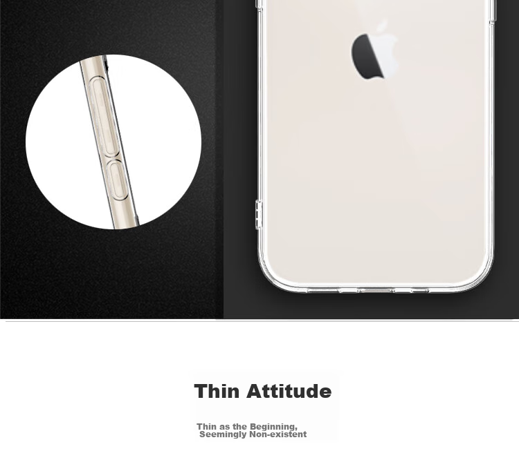 Прозрачный чехол для iPhone 14