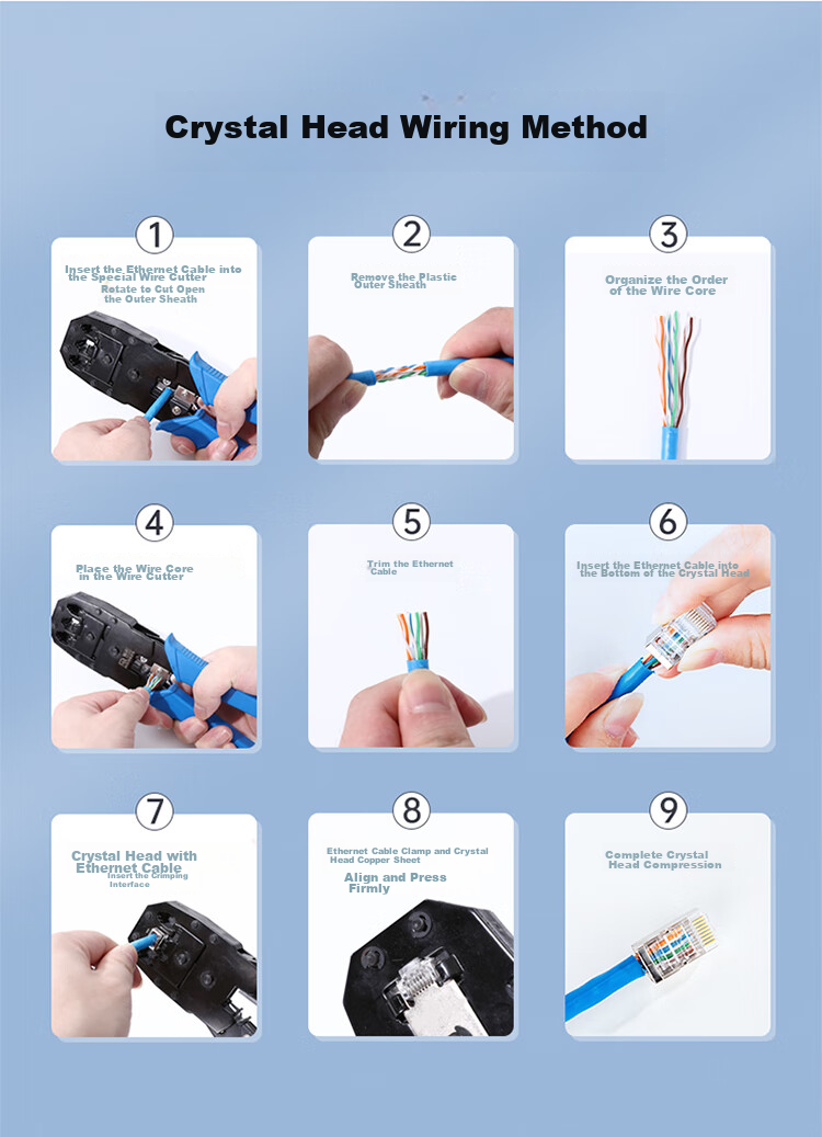 Кабельные разъемы SAMZHE Cat5e экранированные RJ45, гигабитные, позолоченные, профессиональные, 100 шт.