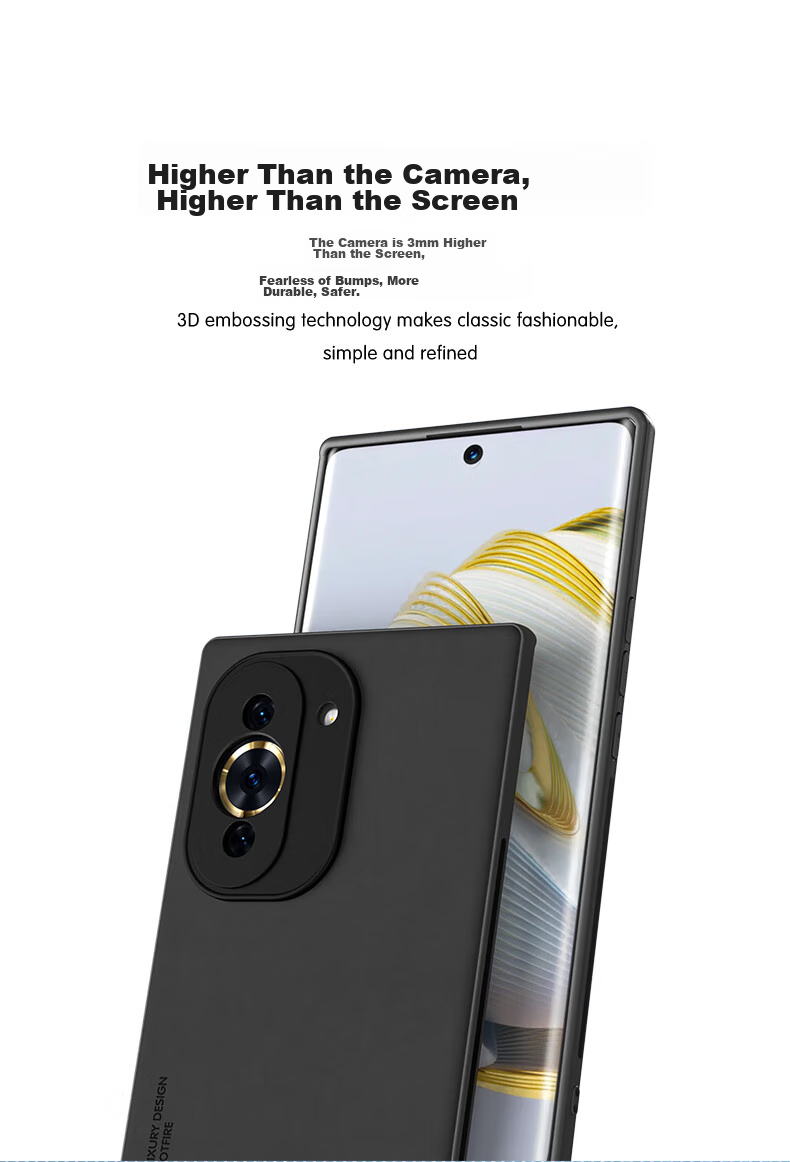 Чехол HotFire для Huawei Nova 10, защитный, матовый, силиконовый, с защитой камеры, дымчато-серый