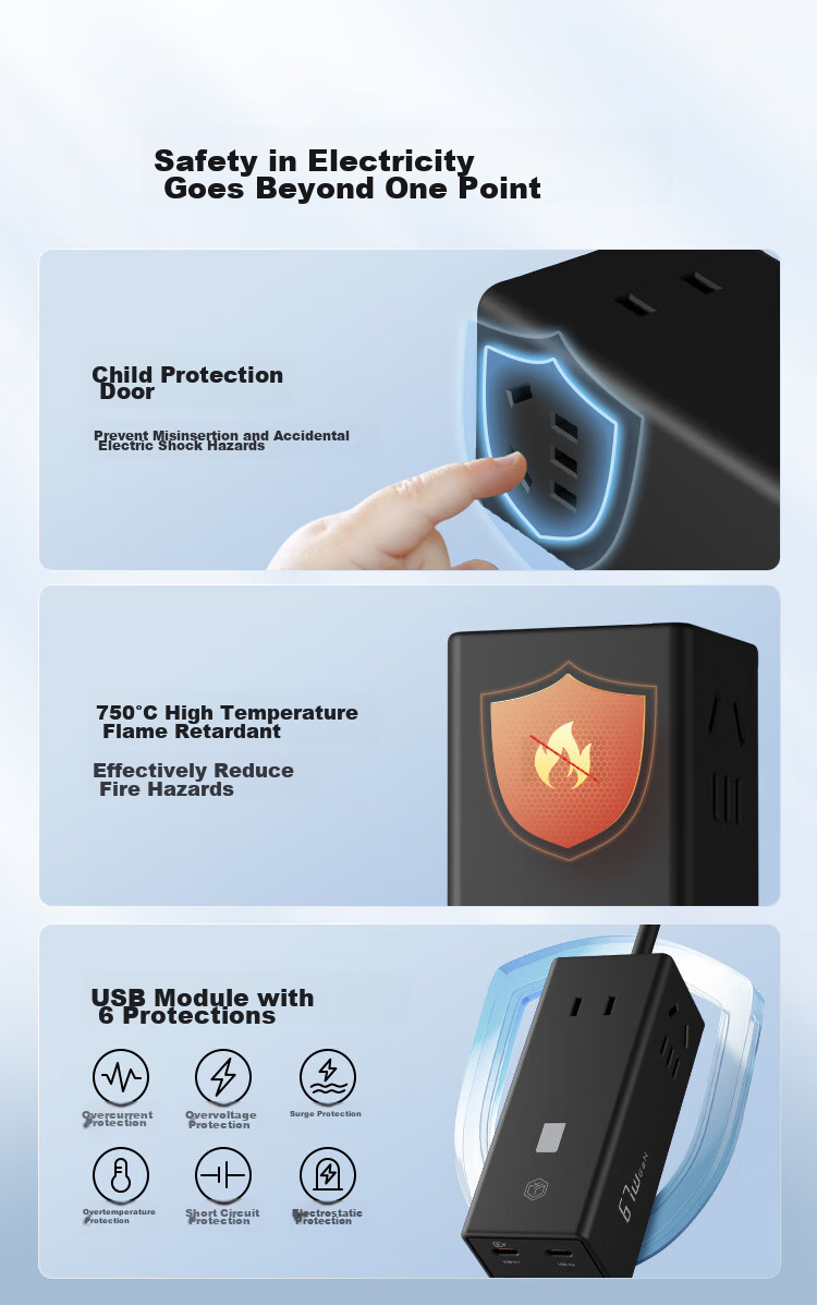 Удлинитель с USB-портами