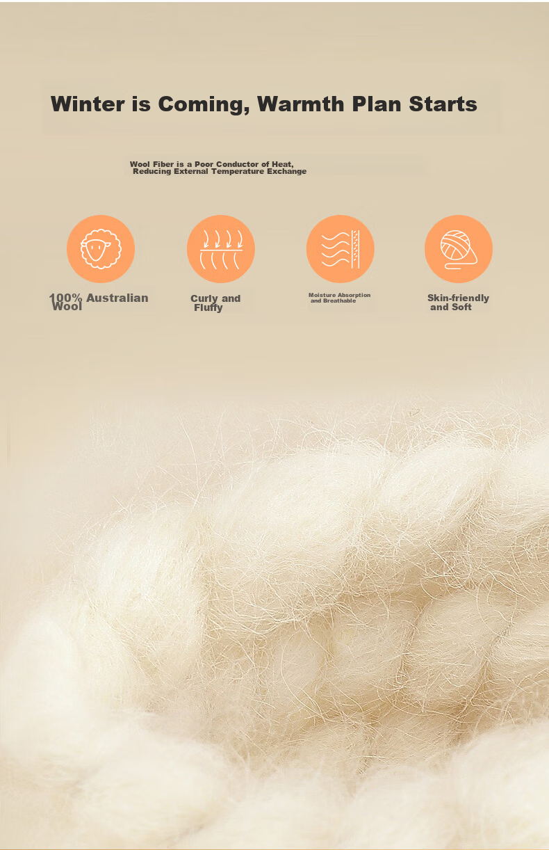 Одеяло BEYOND Home Textiles, 100% австралийская шерсть, антибактериальное, класс А, зимнее, 150*210 см