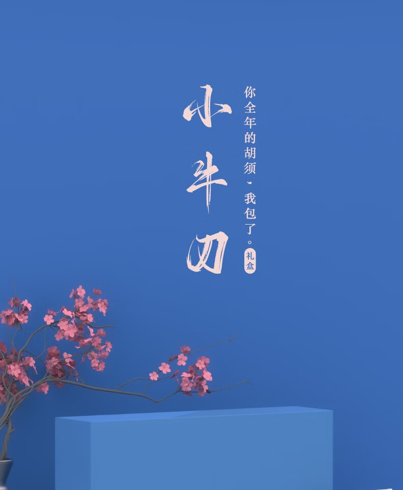 麦科多(mkodo)小米有品有售手动剃须刀剃须刀礼盒男生新年礼物