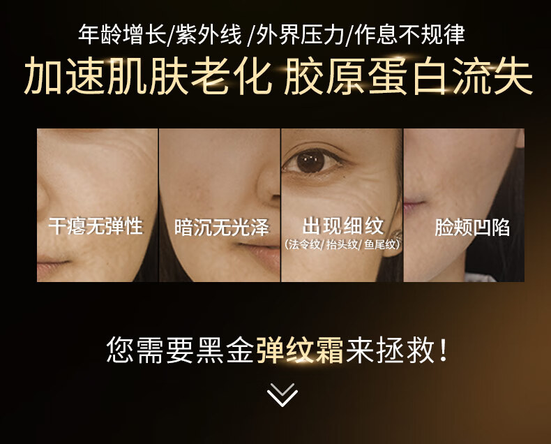 樊文花（fawa）胶原多肽紧致精华霜中样重组人源胶原蛋白精华霜10g