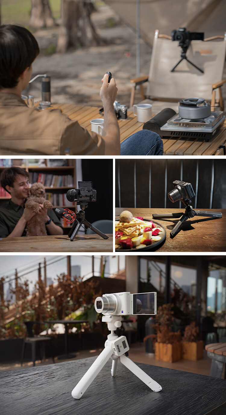 Штатив PGYTECH Mantis 2.0 для DSLR и смартфонов, настольный гимбал, штатив-ромашка для видеоблогов, прямых трансляций, портативный ручной штатив, комплект с пультом дистанционного управления