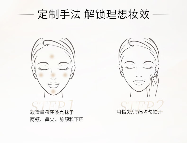 毛戈平（MAOGEPING）光感柔润粉底液水奶油3.0 M801