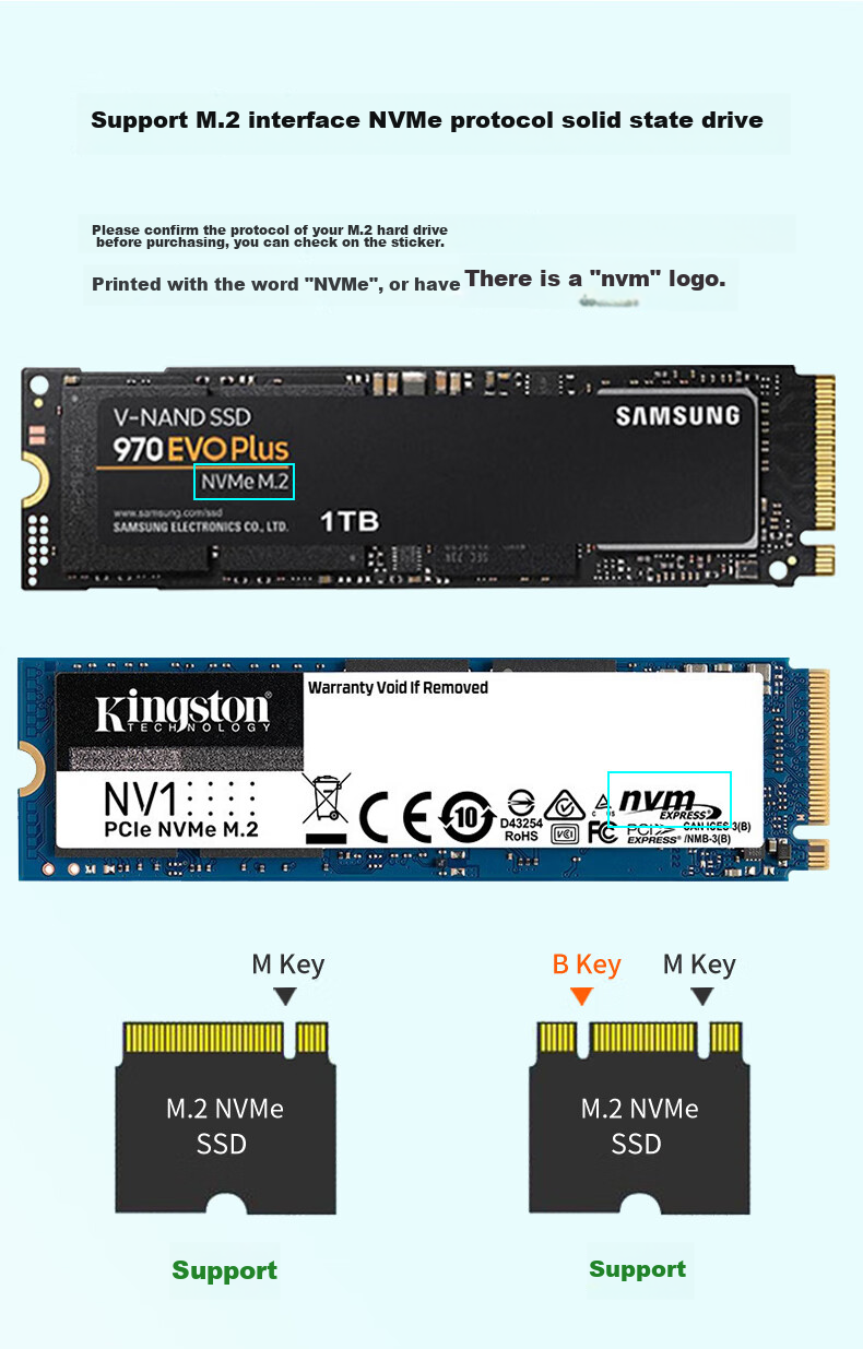 AOKO DA28GR, клонер SSD NVMe/SATA, M.2, док-станция для клонирования жестких дисков, 2 отсека, USB 3.2 Gen 2