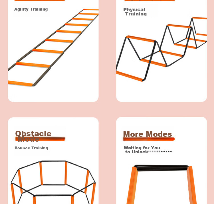 Agility Ladder TaTanice, складная, для тренировок по футболу, для детей, для тренировок на открытом воздухе, подарок на день рождения и Новый год