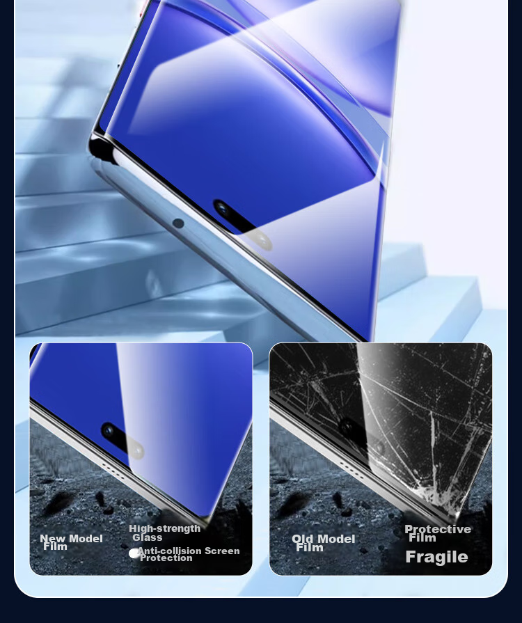 Защитное стекло KOOLIFE для Huawei Nova 12 Pro/Ultra и Nova 13 Pro, ультратонкое, HD, противоударное, защита от отпечатков пальцев