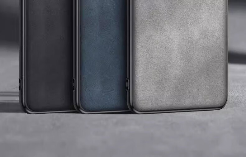 Чехол POZZO для Huawei Mate 50, противоударный, с полной защитой объектива, из мягкой кожи ягненка, серый