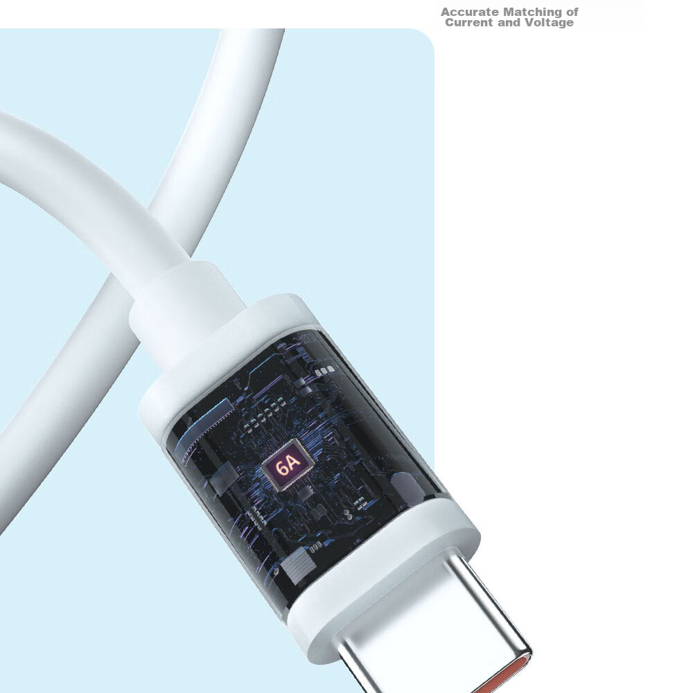 Кабель ULT-unite USB - Type-C, 66W Super Fast Charging, 6A/5A, 6 метров