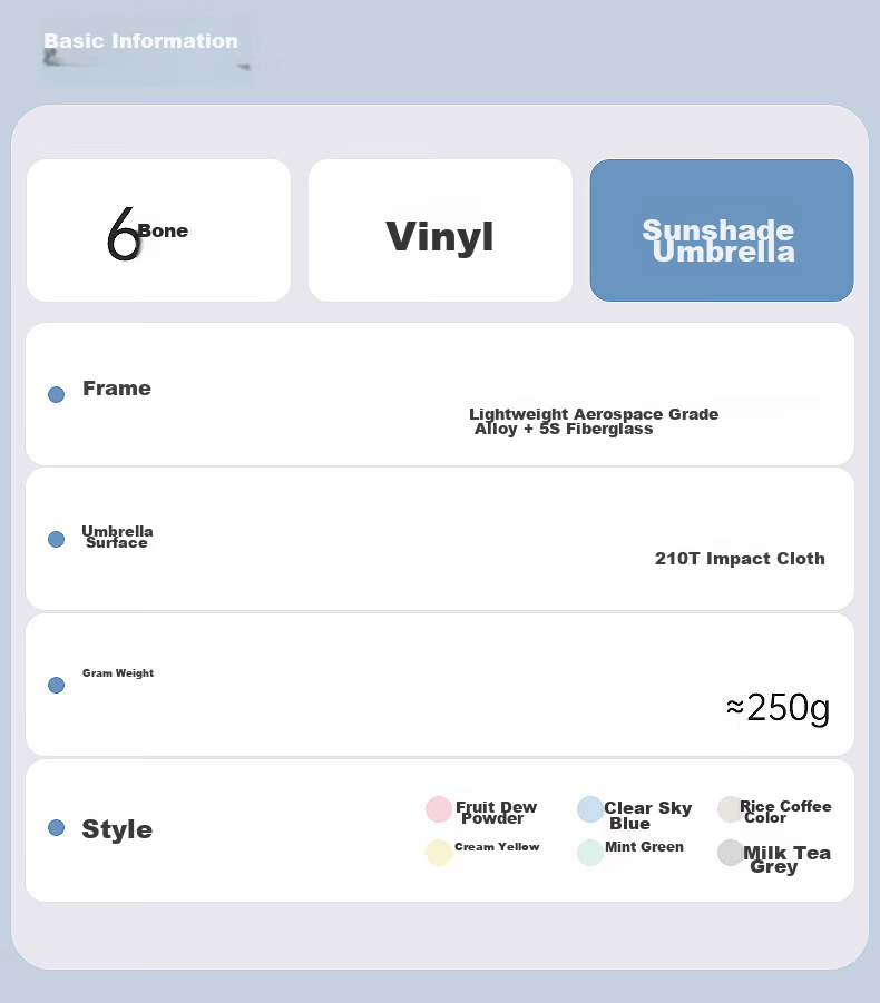 Складной зонт ZUODU Card Sun Umbrella, черный, защита от УФ-излучения, мини, двойное использование для солнца и дождя, компактный, портативный, солнцезащитный зонт.