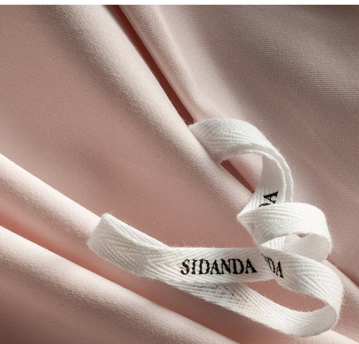 Комплект постельного белья SIDANDA, 100% хлопок, пододеяльник, простыня, 2 наволочки, размер "евростандарт" (200x230 см), серо-голубой