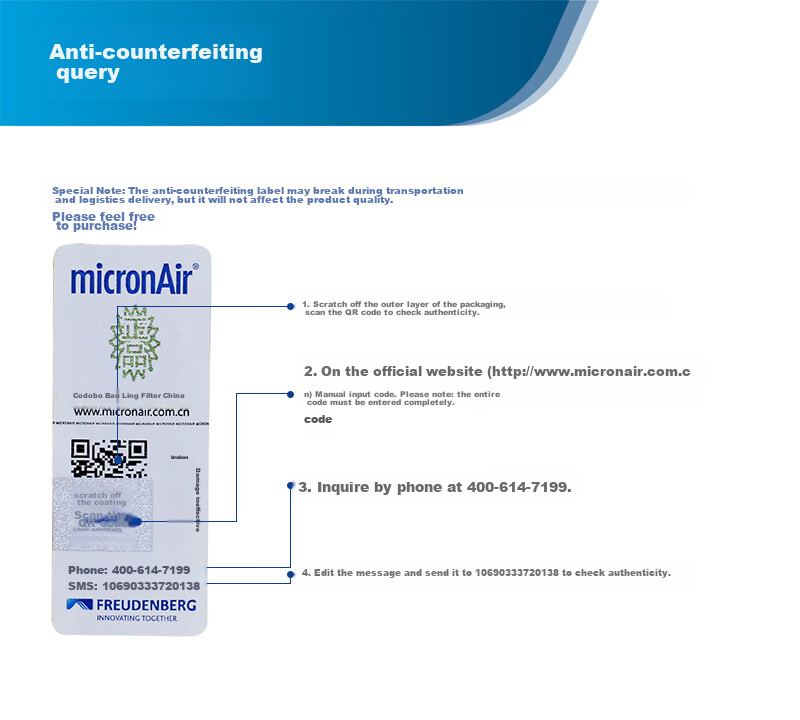 Фильтр салона MICRONAIR Blue Lung BL2501 для Mercedes-Benz A180L, CLA260, GLA220, EQA, EQB