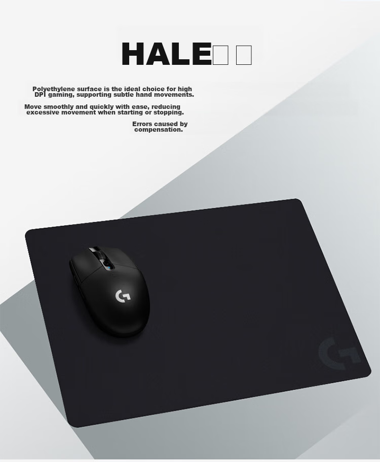Игровой коврик G G440 Hard Gaming Mouse Pad, полиэтилен, 34.5x31.5 см, черный