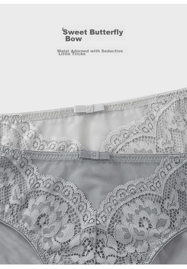 Женские трусы Christies, сексуальные кружевные трусики, 3 шт., антибактериальная чистая хлопковая ластовица, дышащее нижнее белье, стиль чистого желания