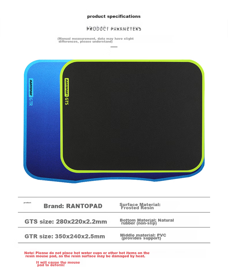 Игровой коврик для мыши Rantopad