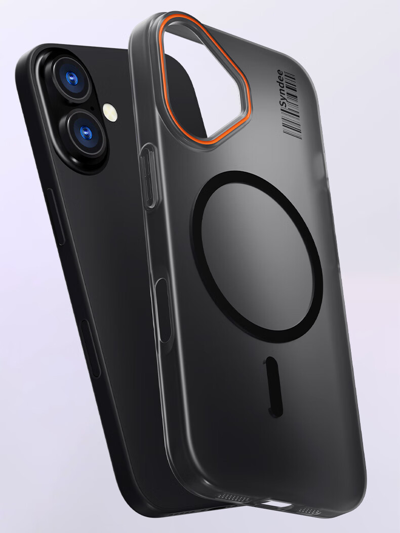 Чехол Baozou для Apple iPhone 16 Plus, противоударный, с защитой камеры, прозрачный, белый