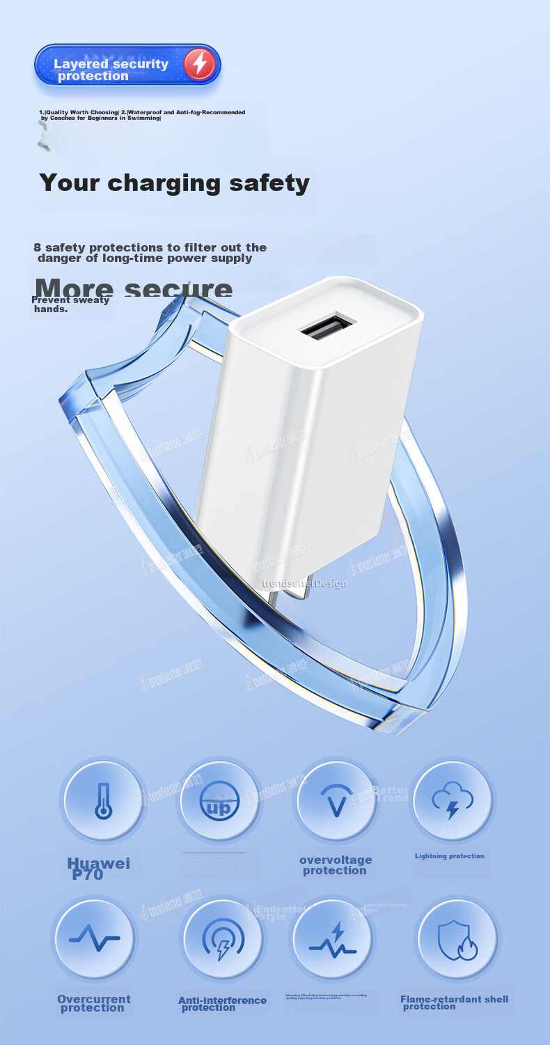Зарядное устройство Chaofan для Xiaomi, Huawei, TPLink, 5 метров, Android