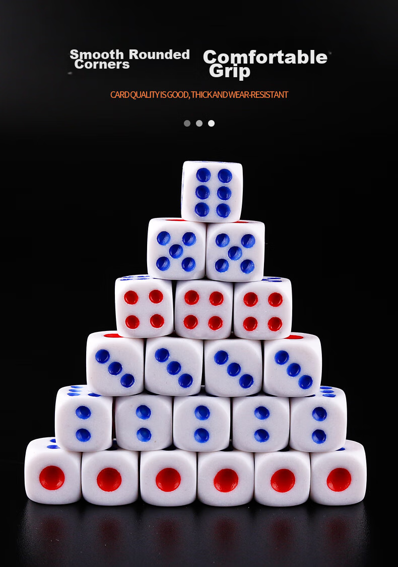 Набор игральных костей Zihu, 200 штук, 15 классических игральных костей, чашка и сито для костей, для баров, KTV и ночных клубов