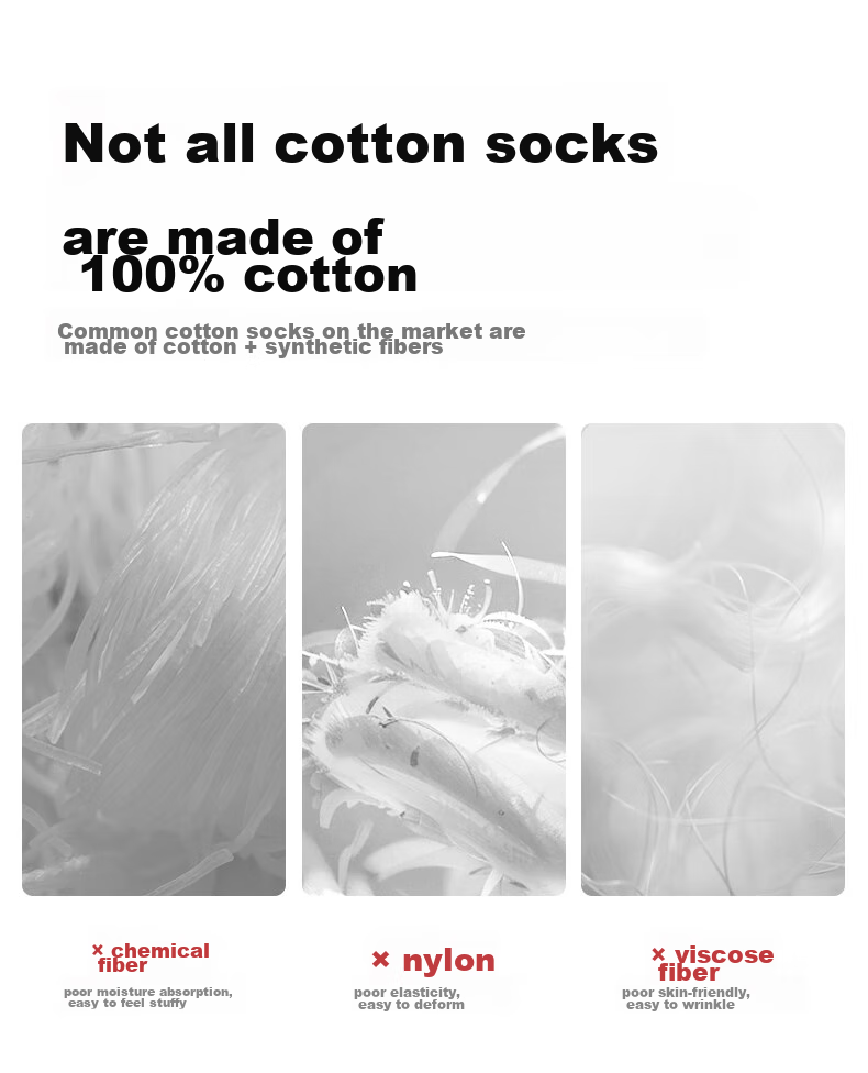Мужские носки PurCotton, 5 пар, антибактериальные, из чистого хлопка, нескользящие, без запаха, летние, короткие, средней длины