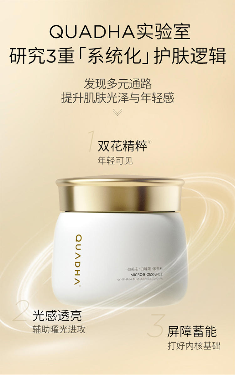夸迪华熙5D玻尿酸熬夜弹嫩盈透涂抹面膜30g 修护补水透亮肌肤化妆品 
