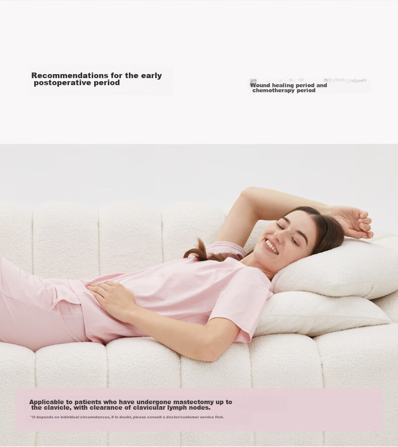Ubras CARE Послеоперационный бюстгальтер-протез из натурального латекса, дышащий, телесный, правый, размер L