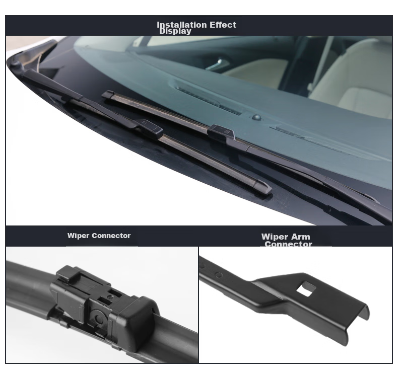 Дворники Meisim для Ford New Focus (2012-2018), бескаркасные, 29 дюймов