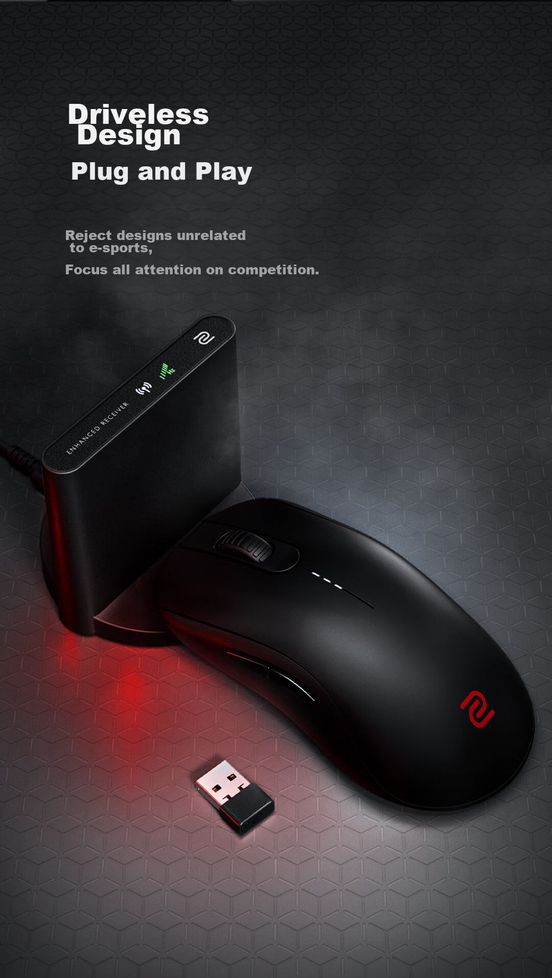 Беспроводная игровая мышь ZOWIE GEAR FK2-DW