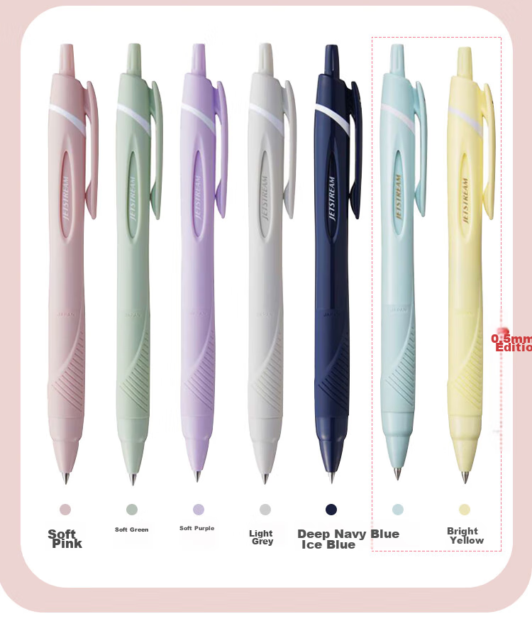 Шариковая ручка Uni Mitsubishi JETSTREAM Series Retractable SXN-150, 0.5 мм, синий корпус