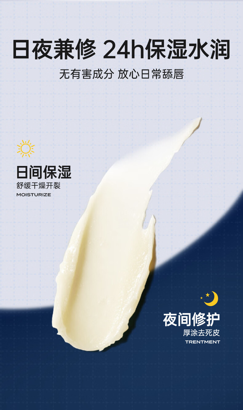 反转青春 男士润唇膏3.5g  (补水保湿防干裂嘴唇脱皮滋润死皮男生专用)