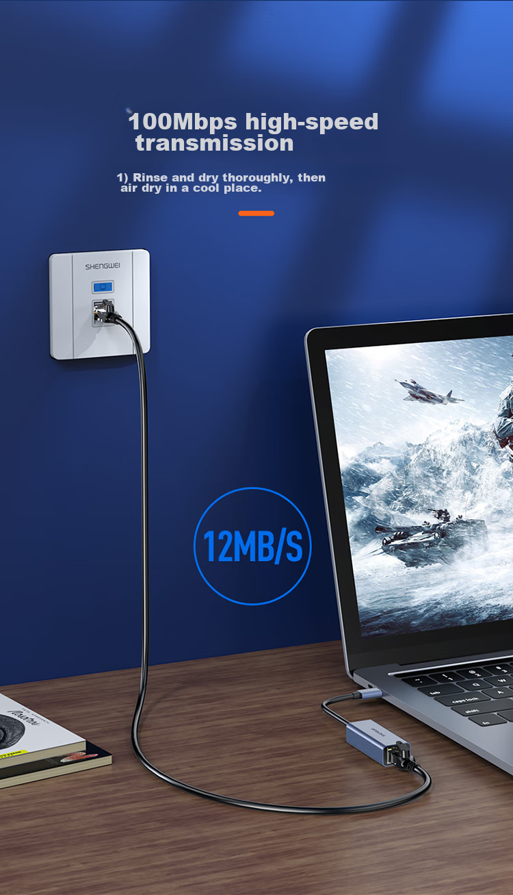 Кабель Shengwei Cat5e Ethernet, 100 Мбит/с, огнестойкий, сетевой кабель, патч-корд Cat5e, кабель для широкополосного подключения к компьютеру, 25 метров WLC1025G