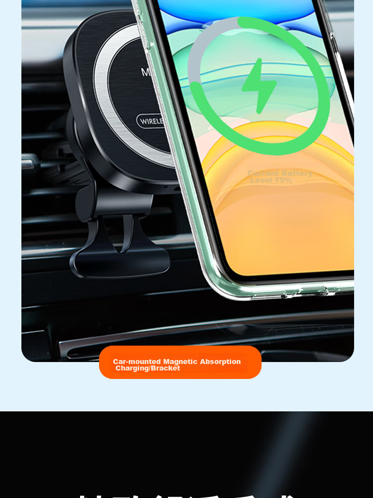 Чехол ESCAPE для iPhone 11, MagSafe, прозрачный, противоударный, TPU