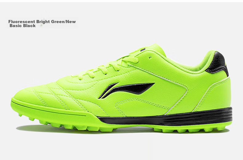 Футбольные бутсы Li-Ning для мужчин и женщин, профессиональные тренировочные шиповки TF для взрослых, подростков и детей, размер 40