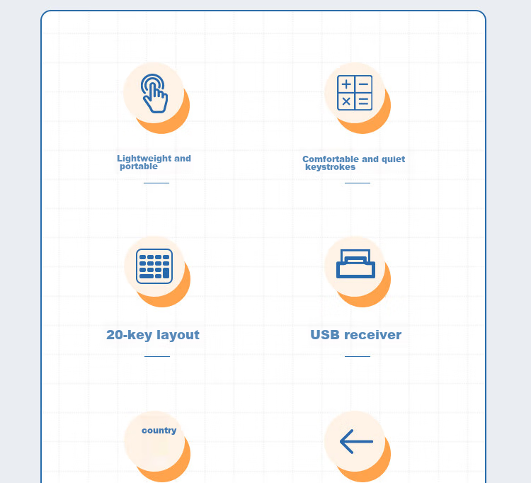 Цифровая беспроводная клавиатура Aigo N18MAX, 2.4G, черный, для ноутбуков и настольных компьютеров, для финансов, кассиров и биржевых стоек