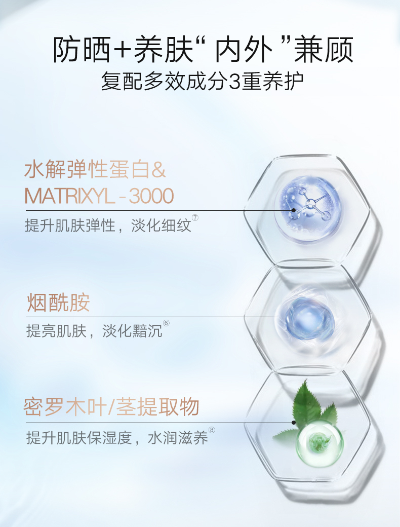 丸美防晒霜 小金钻轻透户外防晒乳SPF50 PA+++20g试用 学生军训防晒黑