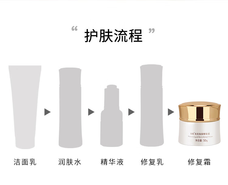 春娟黄芪保湿修复霜50g(乳液面霜 高保湿霜 经典国货)