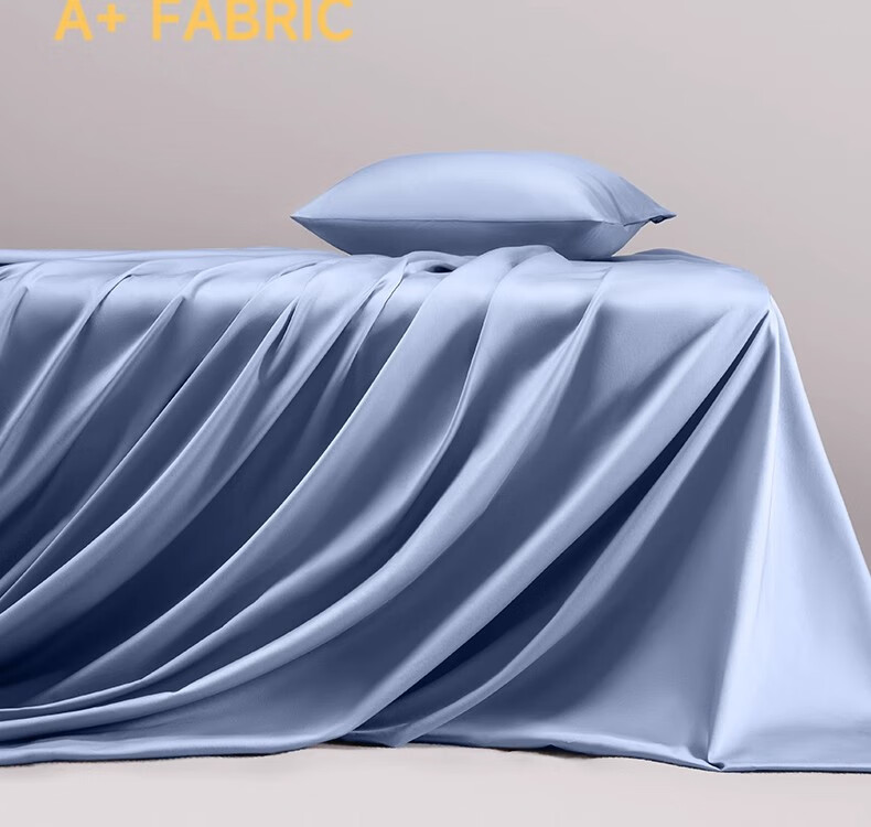 Простыня Teenie Weenie Cotton Bed Sheet Single Piece, 100% Класс А Чистый хлопок, 100 Длинноволокнистый хлопок, Утолщенная вышитая плоская простыня для кровати 1.5м