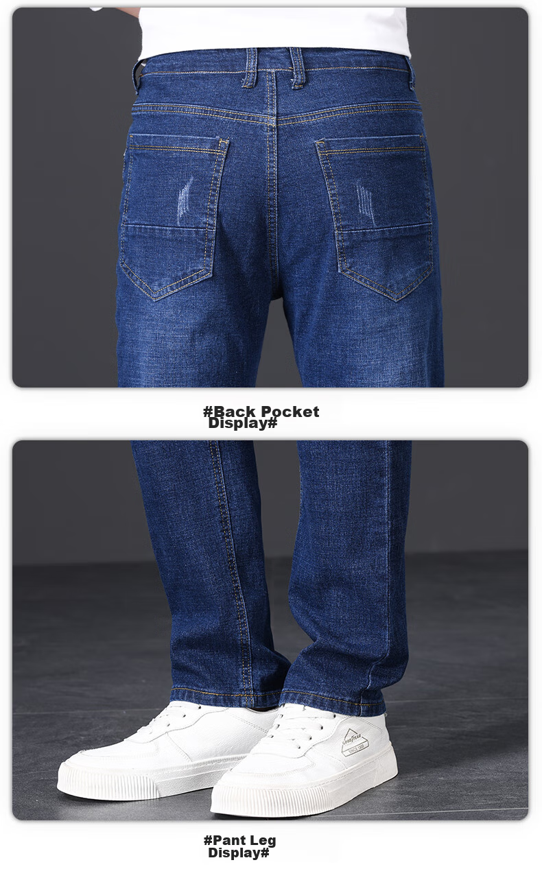 Джинсы мужские Jeanswest, утепленные, зимние, 2025, прямые, тонкие, теплые, черные, размер 29