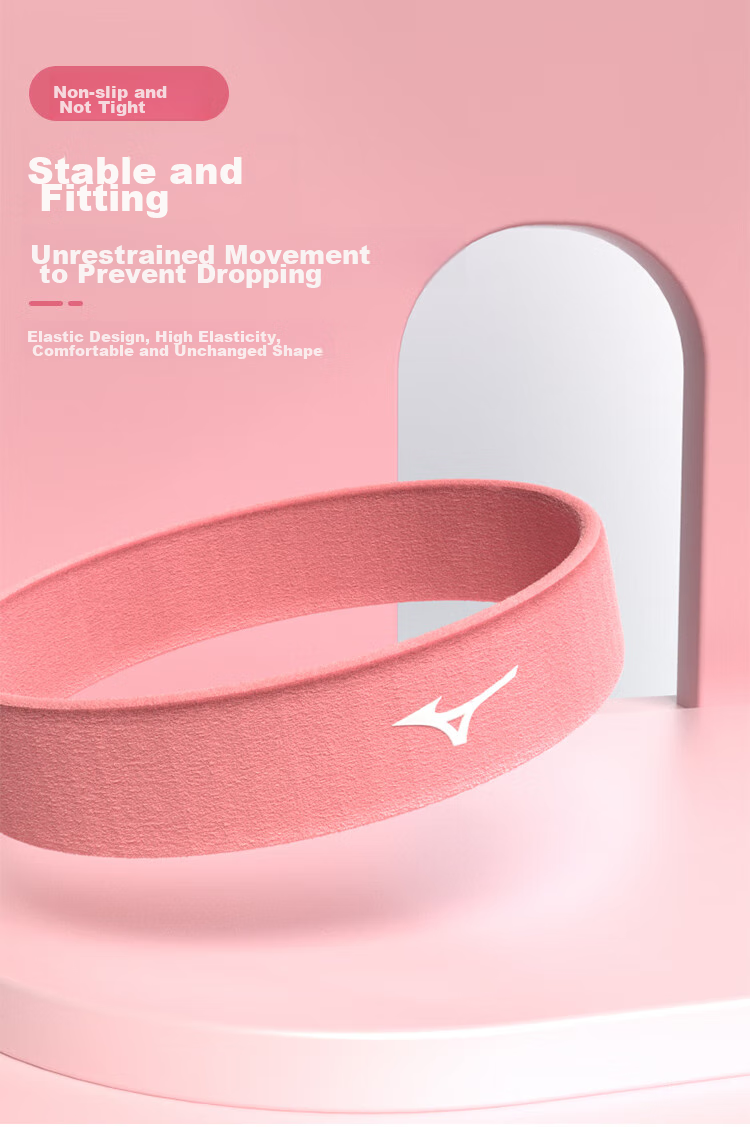 Спортивная повязка на голову MIZUNO для мужчин и женщин, для бега, баскетбола, фитнеса, впитывающая пот, дышащая, 1 шт.
