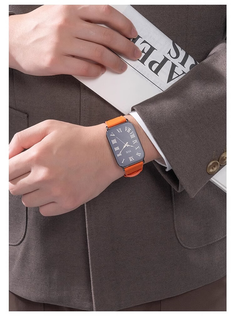 Ремешок Iboann из натуральной кожи для Xiaomi Mi Band 9 Pro, 8 Pro, Redmi Watch 4, Mi Band 4