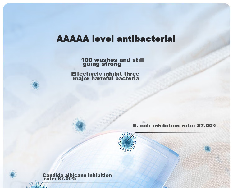 Детские трусы YEEHOO antibacterial 5A, хлопок, летние тонкие для девочек и мальчиков, для возраста 3-6 лет, без клина