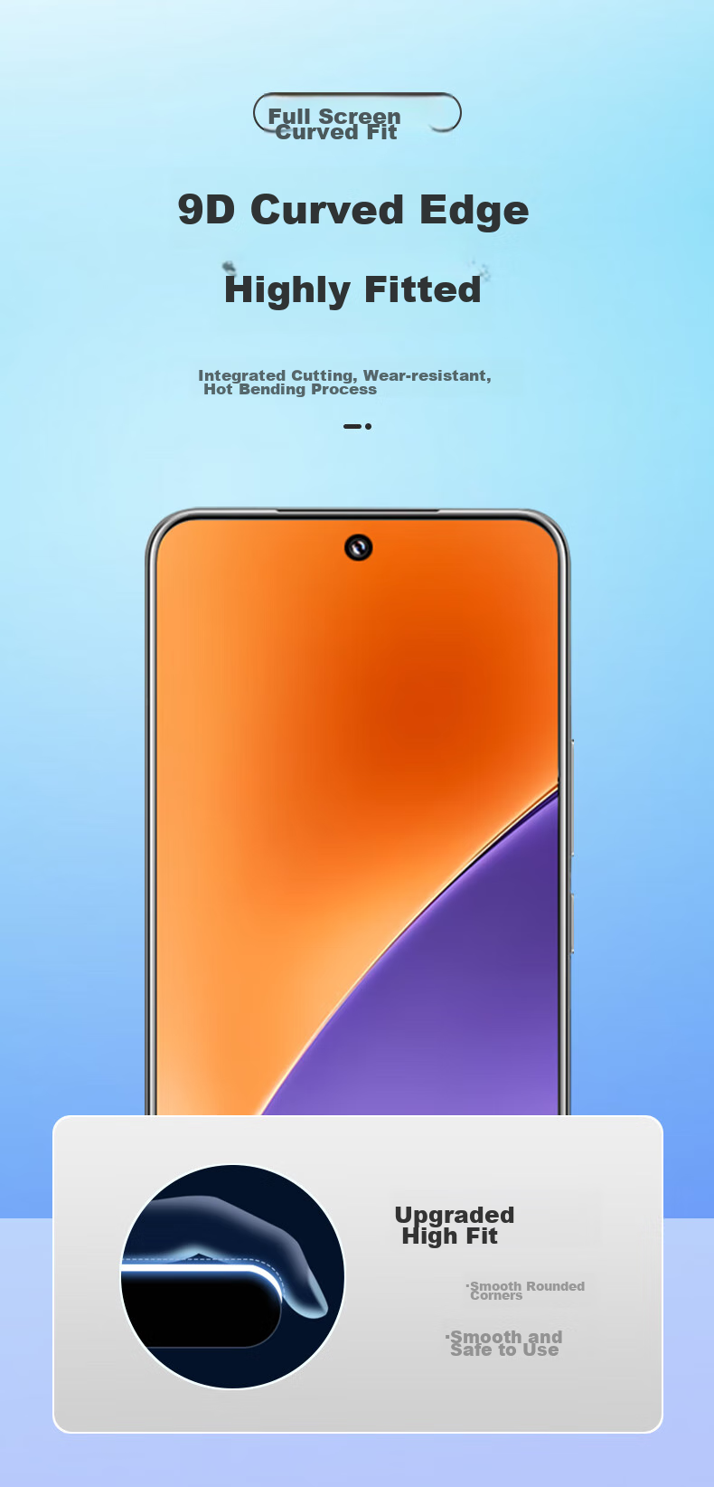 Защитное стекло Smorss для Xiaomi 15S Pro/15 Pro/15 Ultra, полное покрытие изогнутого экрана, HD Clear, защита от падений, царапин и отпечатков пальцев