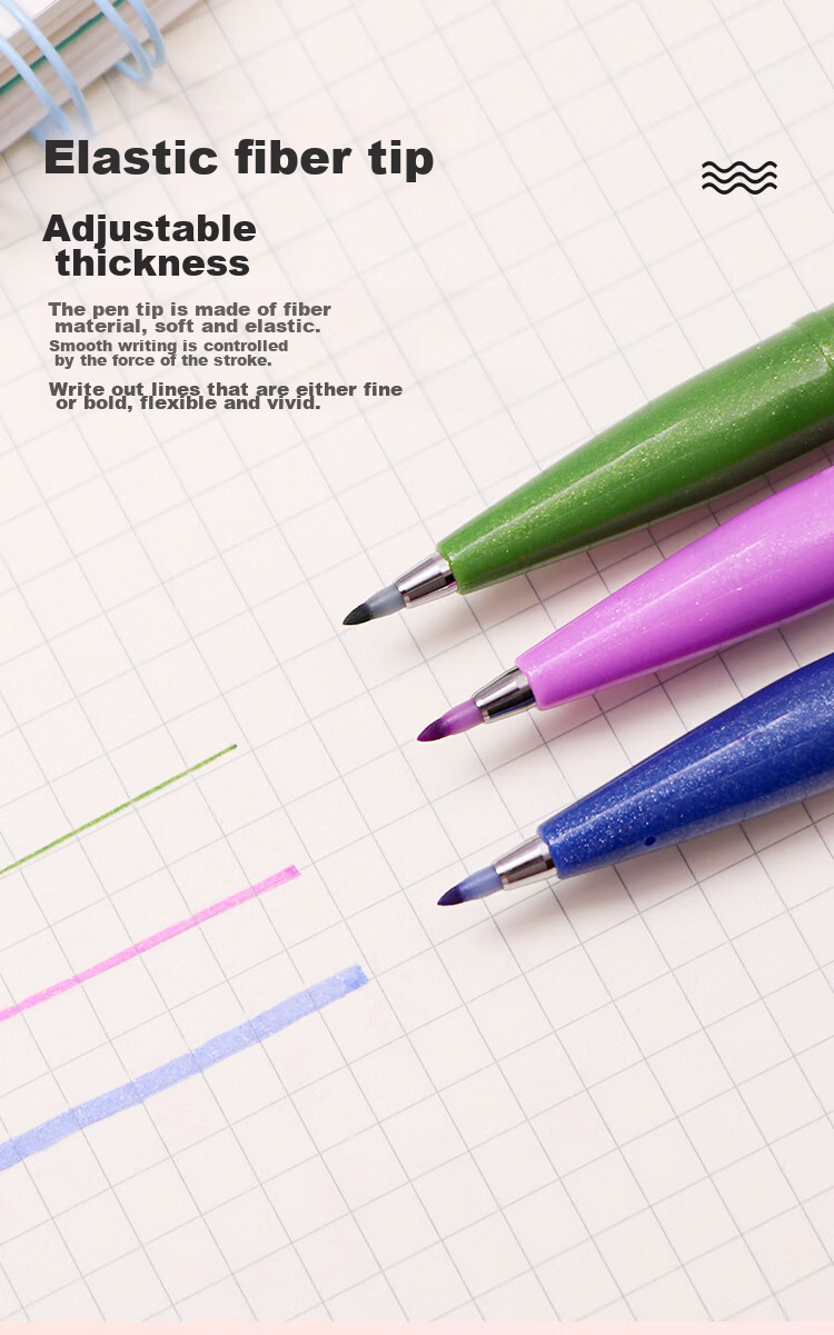 Ручка-кисть Pentel Cherry Pink