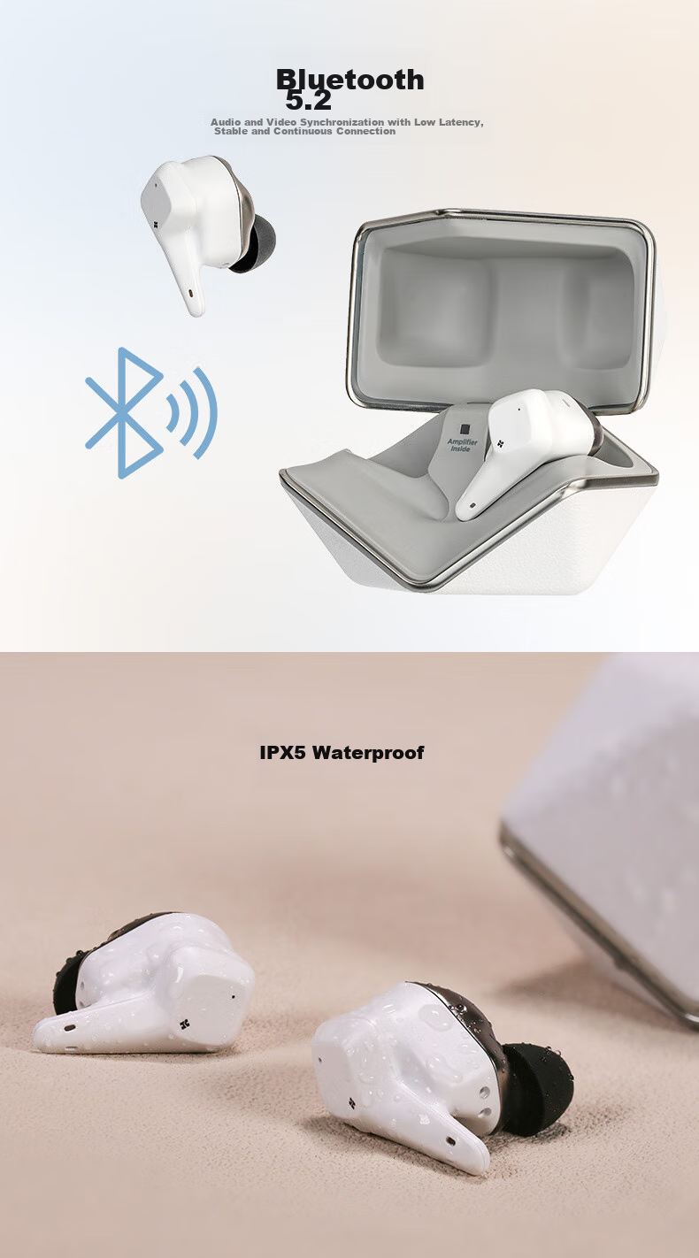 Беспроводные наушники HIFIMAN Svanar Wireless Jr с активным шумоподавлением, True Wireless, Bluetooth