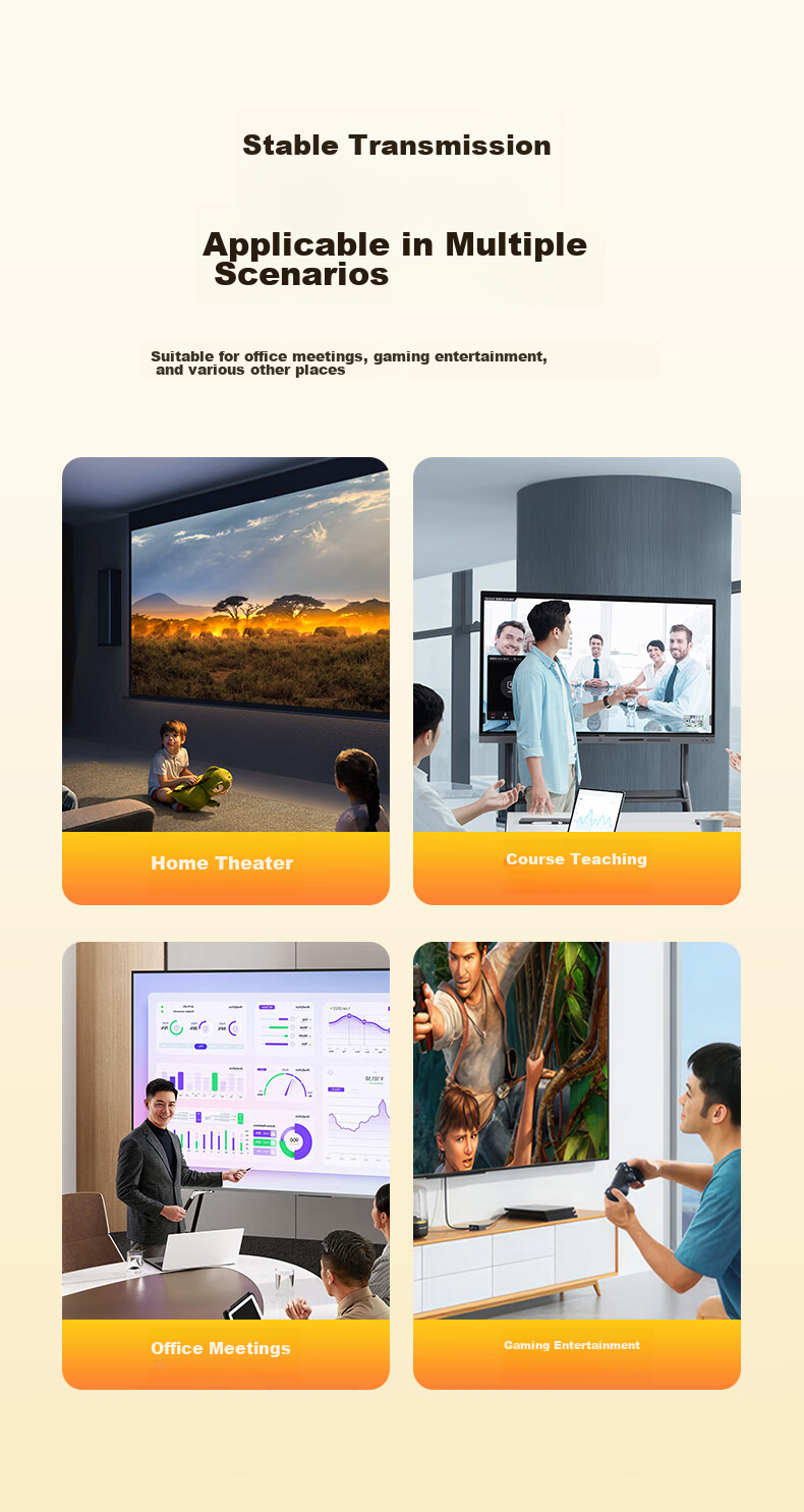 HDMI-разветвитель BIAZE 4K HD, один вход, два выхода, для ноутбука, телевизора, монитора, проектора, зеркальное отображение экрана