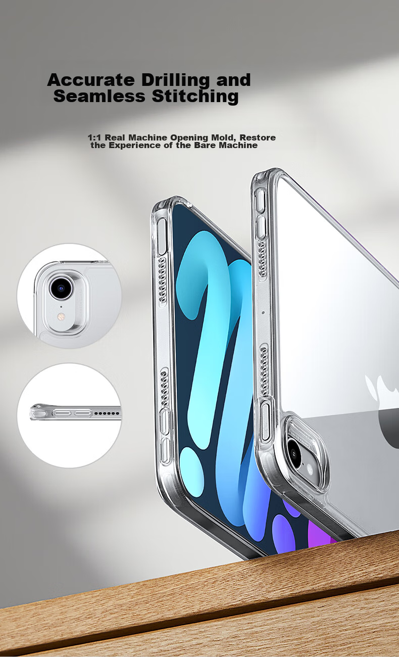 Защитный чехол ESR для iPad mini 7/6, прозрачный, с подставкой, 8.3 дюйма
