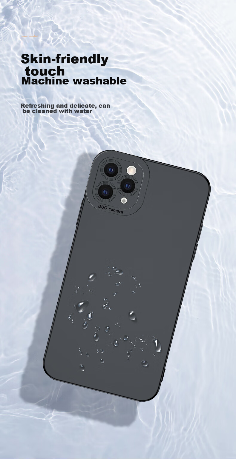 Чехол для iPhone 11 Pro Max HOLDZU Angel Eyes, силиконовый, противоударный, защита камеры, черный